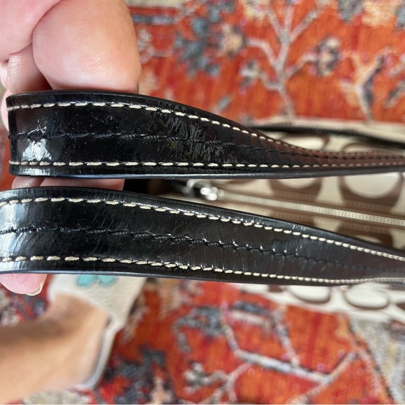 Coach Laura Signature Tote – Khakis/Black - Picture 15 of 15